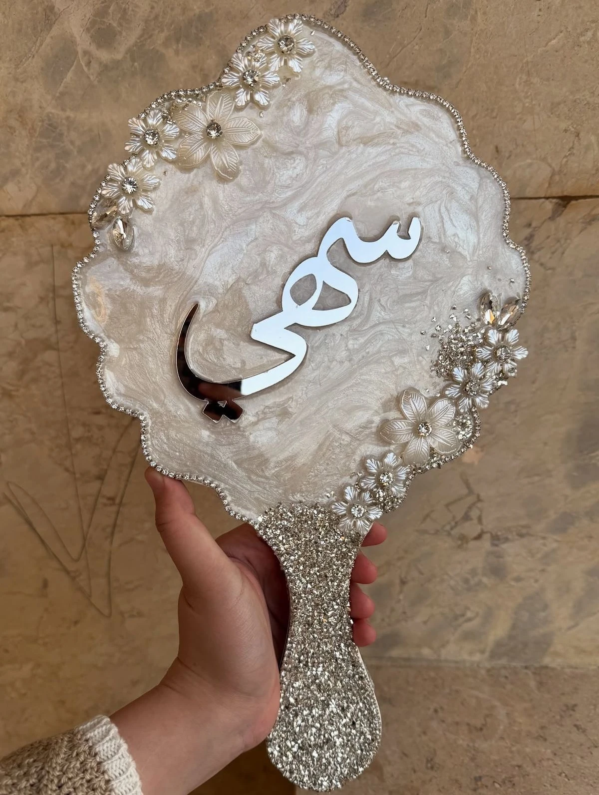 مرآة عروسة هاند ميد