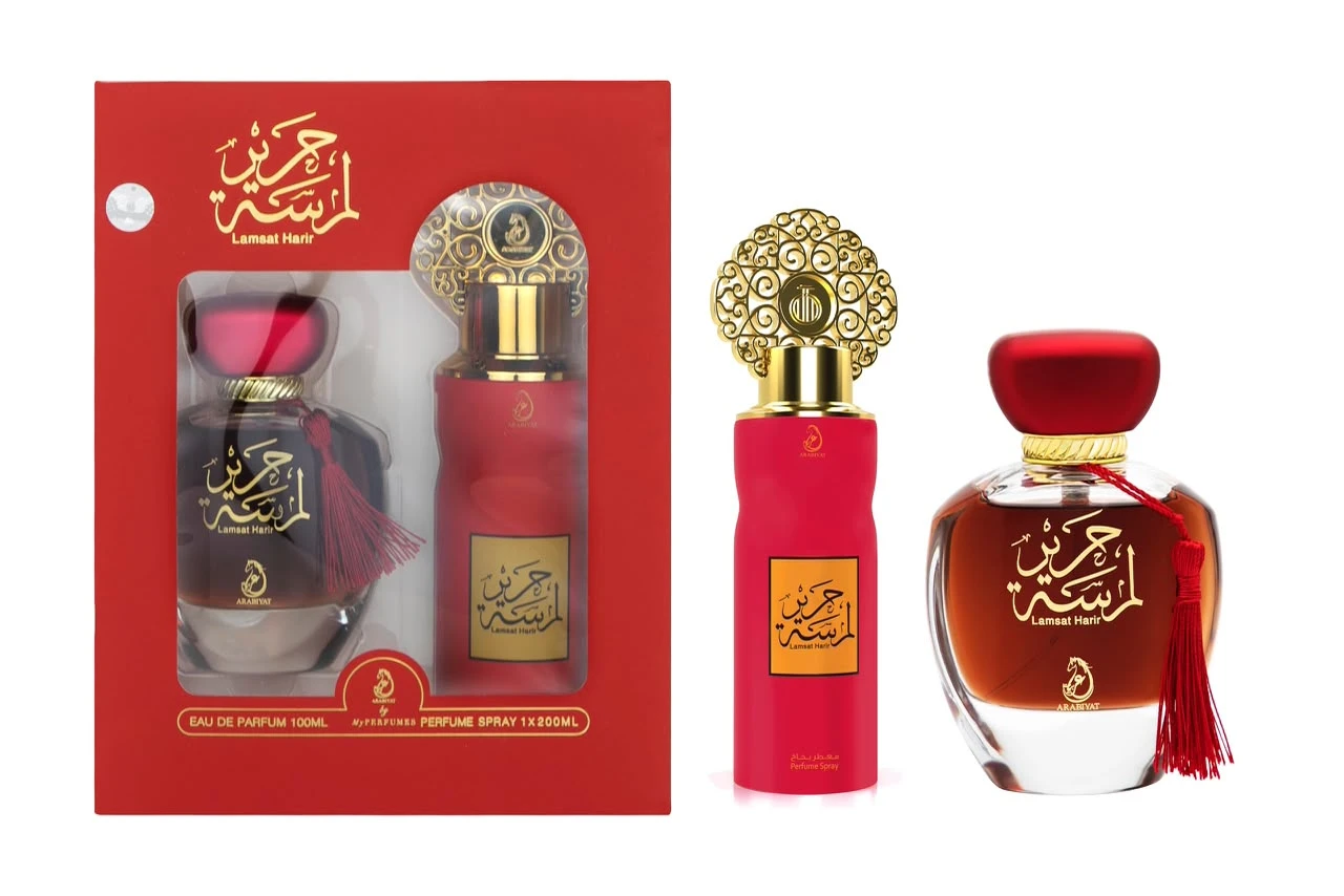 بوكس عطر لمسة حرير – Lamsat Harir (100 مل عطر + 200 مل مزيل عرق)